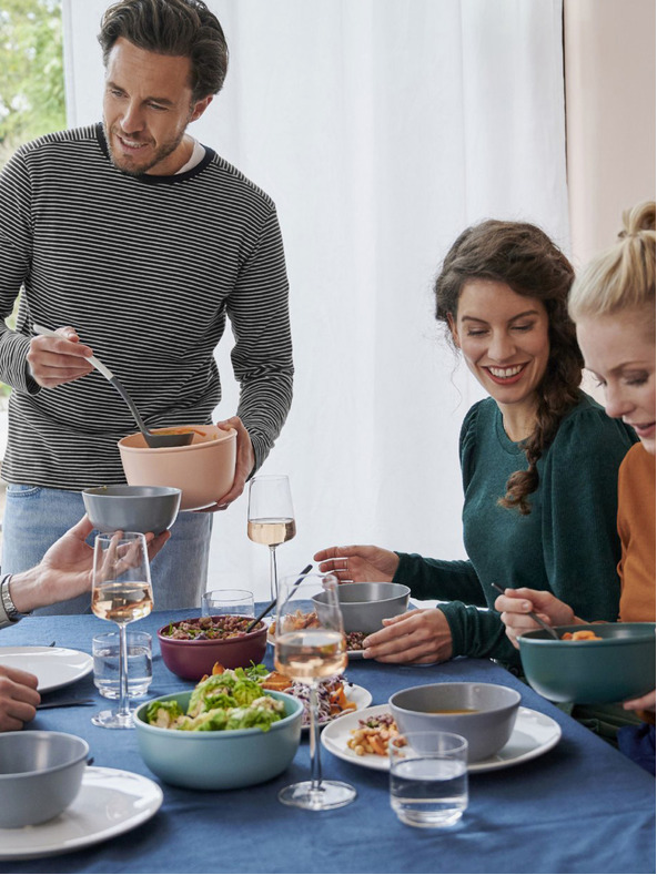 Mepal Svetlomodrá miska Mepal Cirqula 750 ml