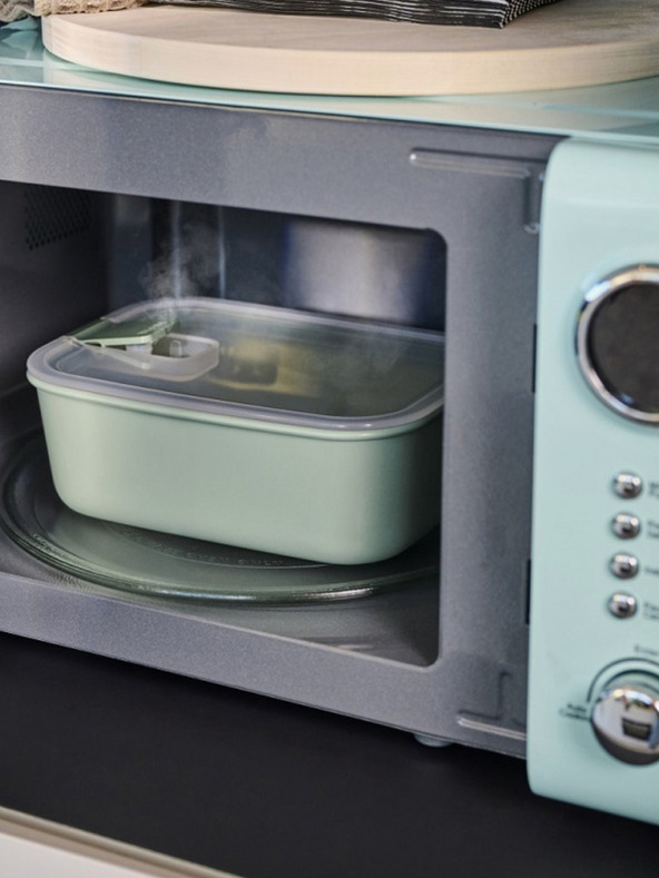 Mepal Čierna dóza na potraviny Mepal EasyClip 450 ml