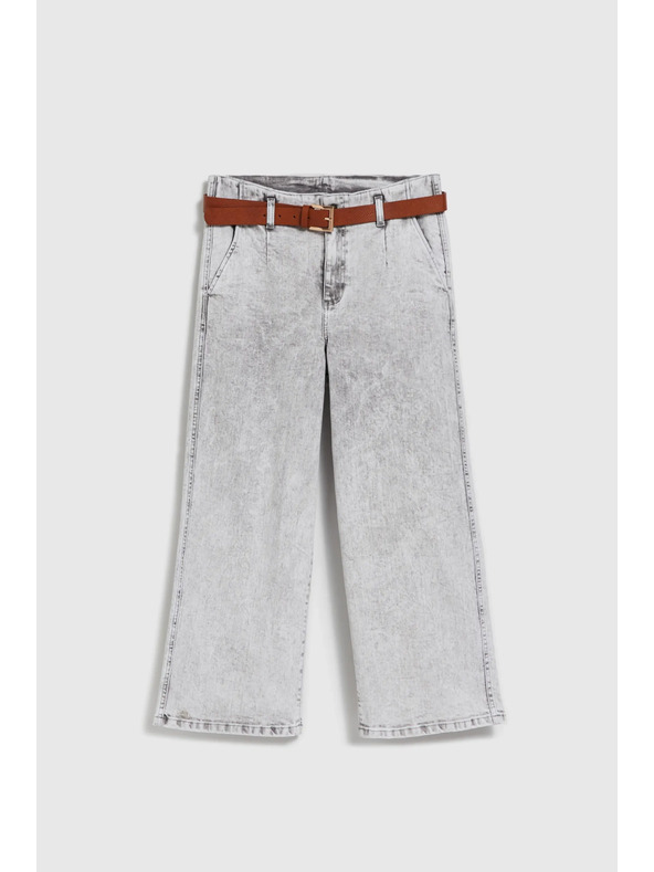 Moodo Dámske sivé džínsy Moodo