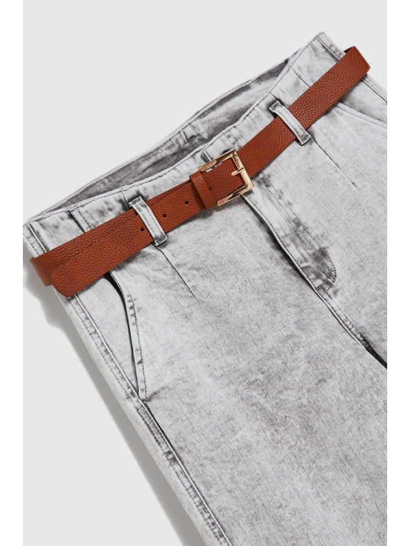 Moodo Dámske sivé džínsy Moodo