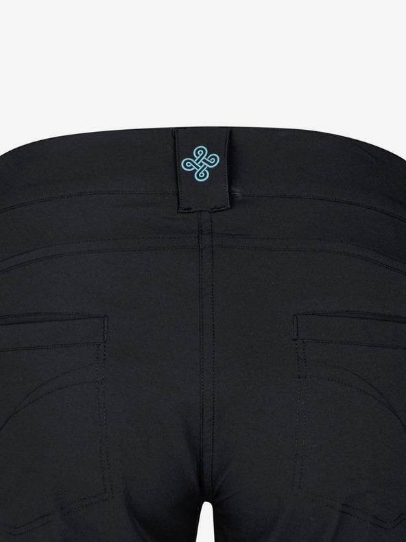 Kilpi Čierne dámske outdoorové nohavice Kilpi BRODELIA