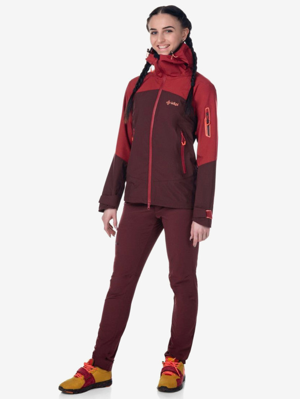 Kilpi Čierne dámske outdoorové nohavice Kilpi BRODELIA