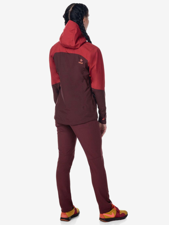 Kilpi Vínové dámske outdoorové nohavice Kilpi BRODELIA