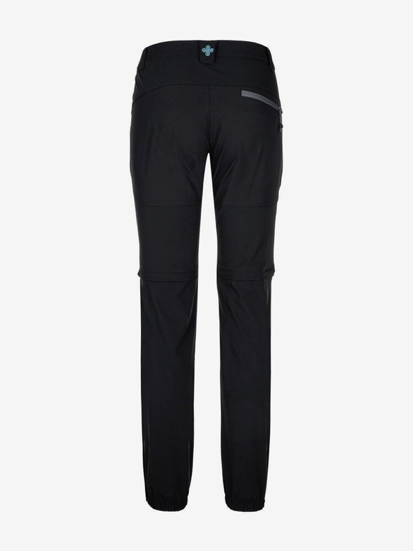 Kilpi Čierne dámske outdoorové nohavice Kilpi HOSIO