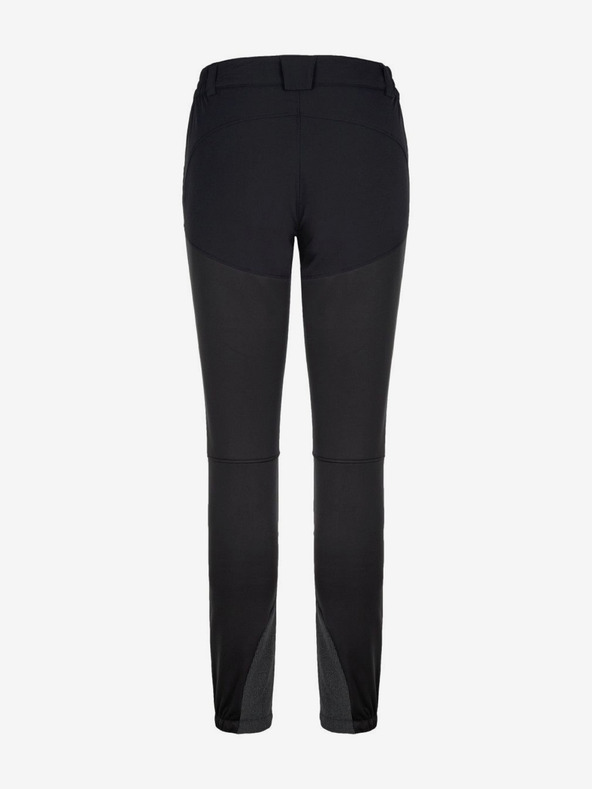 Kilpi Čierne dámske outdoorové nohavice KILPI NUUK