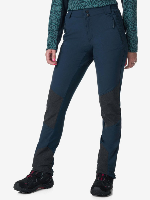 Kilpi KILPI NUUK Tmavomodré dámske outdoorové nohavice