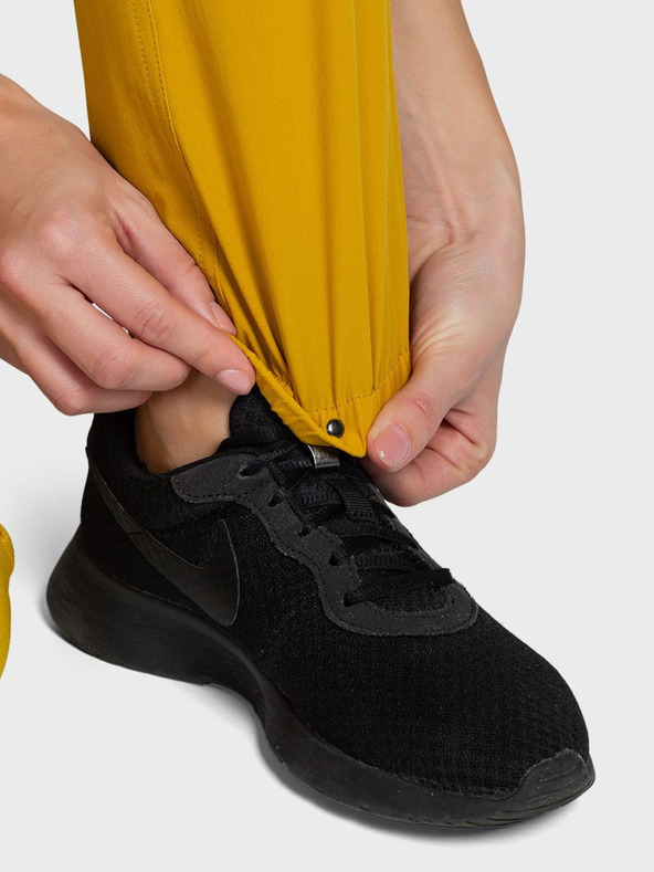 Kilpi Žlté dámske outdoorové nohavice Kilpi HOSIO