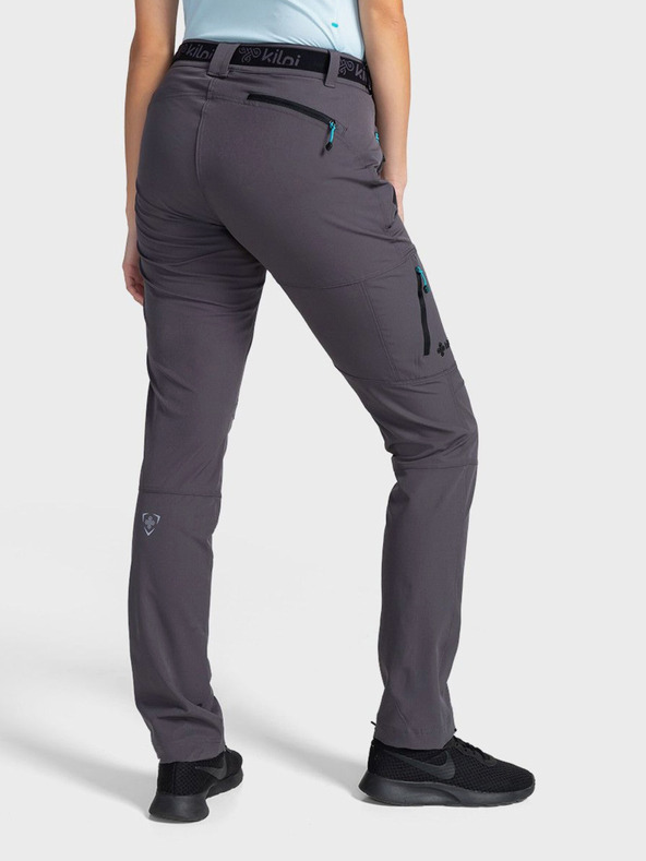 Kilpi Tmavosivé dámske outdoorové nohavice Kilpi BELVELA