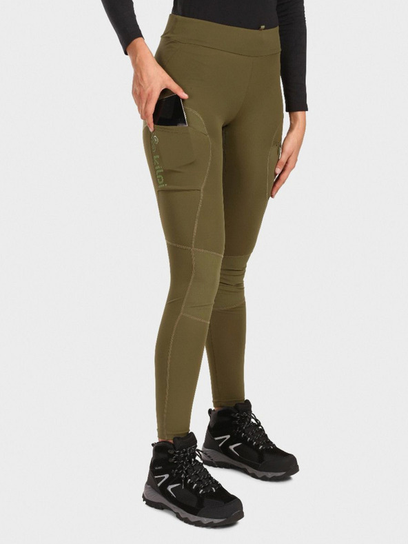 Kilpi Khaki dámske outdoorové legíny Kilpi MOUNTERIA