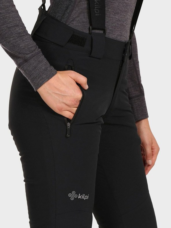 Kilpi Čierne dámske lyžiarske nohavice KILPI EURINA