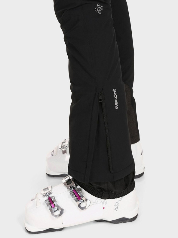 Kilpi Čierne dámske lyžiarske nohavice KILPI EURINA