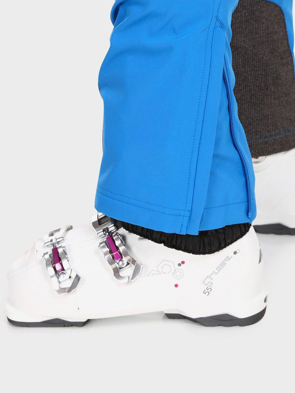 Kilpi Modré dámske softshellové lyžiarske nohavice Kilpi RHEA