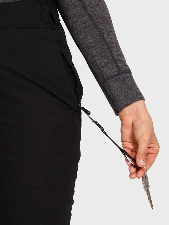 Kilpi Čierne dámske lyžiarske nohavice Kilpi ELARE