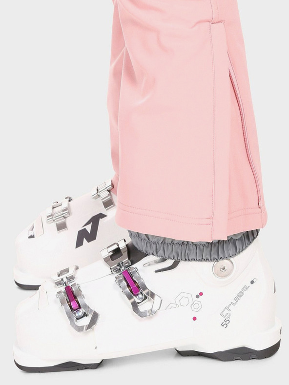 Kilpi Ružové dámske softshellové lyžiarske nohavice Kilpi DIONE