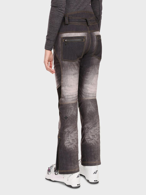 Kilpi Šedé dámske softshellové lyžiarske nohavice Kilpi JEANSO