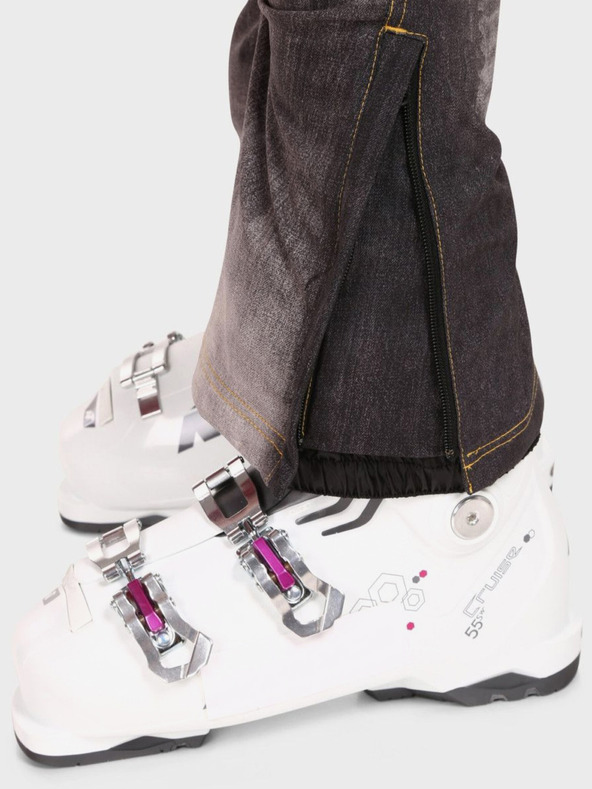 Kilpi Šedé dámske softshellové lyžiarske nohavice Kilpi JEANSO