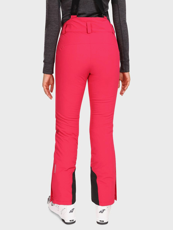 Kilpi KILPI EURINA Tmavoružové dámske lyžiarske nohavice