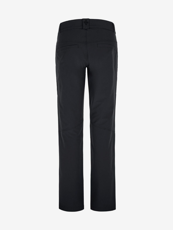 Kilpi Čierne dámske outdoorové nohavice Kilpi LAGO-W