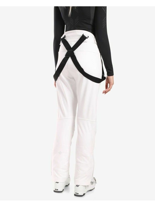 Kilpi Dámske softshellové lyžiarske nohavice Kilpi DIONE-W White