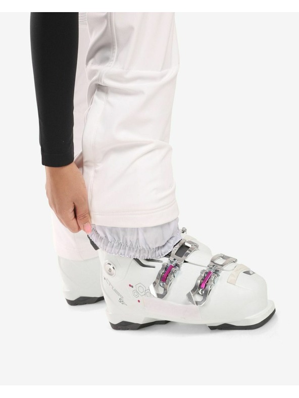 Kilpi Dámske softshellové lyžiarske nohavice Kilpi DIONE-W White