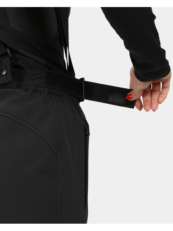 Kilpi Dámske softshellové lyžiarske nohavice Kilpi RHEA-W Black