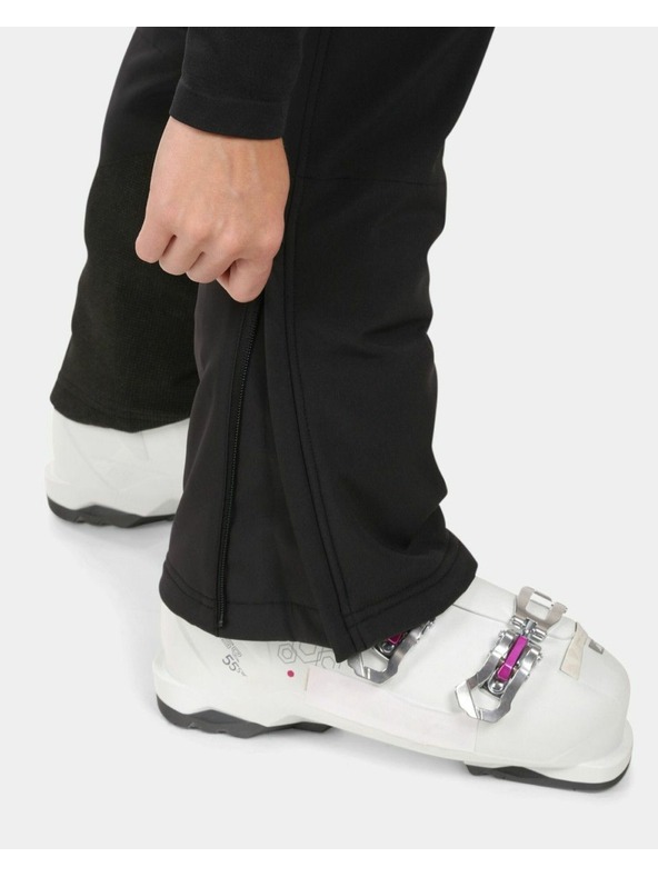 Kilpi Dámske softshellové lyžiarske nohavice Kilpi RHEA-W Black