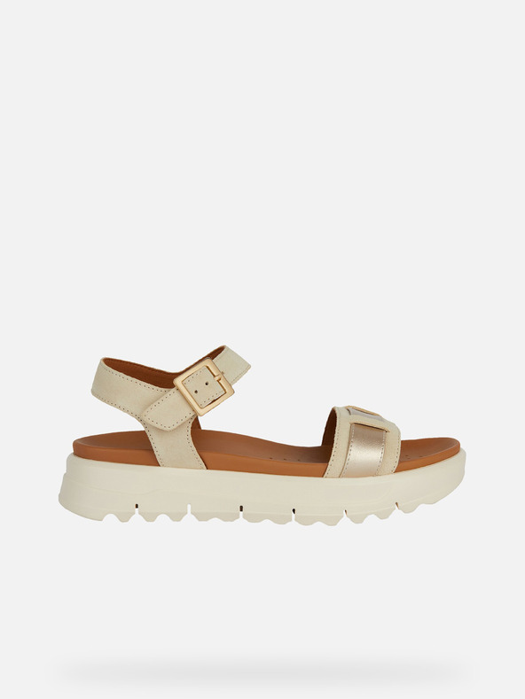 Geox Pieskové dámske sandále Geox Xand 2.1s