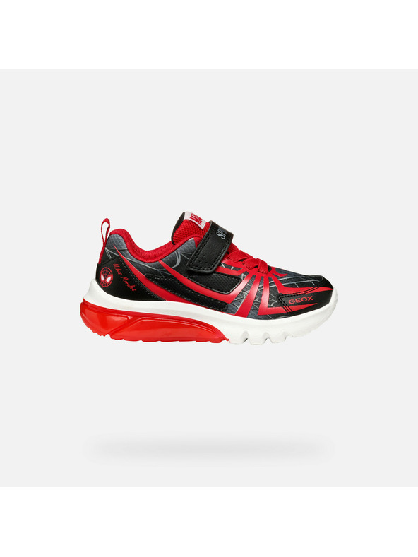 Geox Čierne chlapčenské tenisky Geox Ciberdron