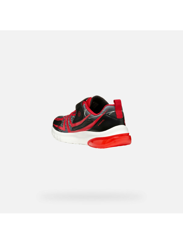 Geox Čierne chlapčenské tenisky Geox Ciberdron