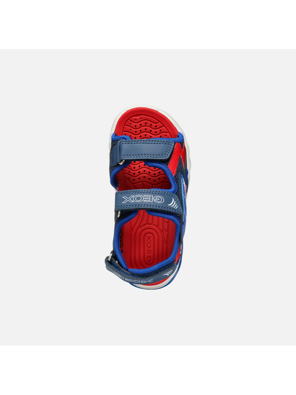 Geox Tmavo modré chlapčenské sandále Geox Ciberdron