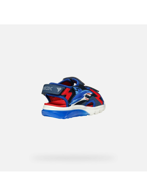 Geox Tmavo modré chlapčenské sandále Geox Ciberdron