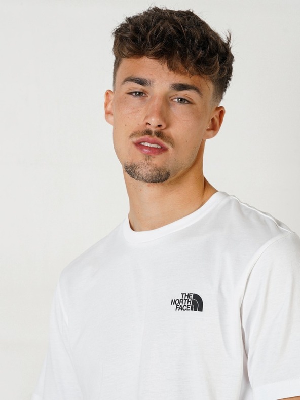 The North Face Pánske biele tričko The North Face Simple Dome T-Shirt