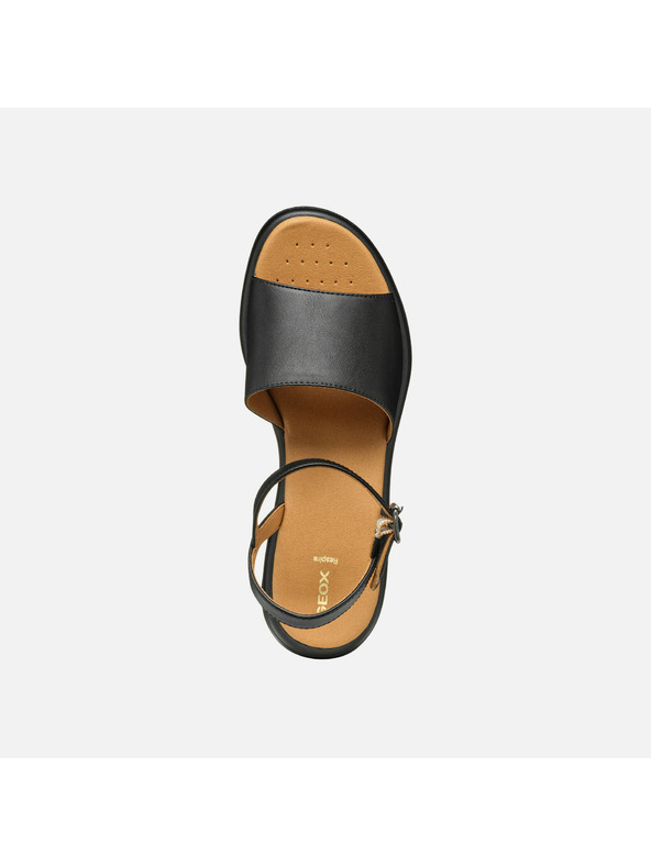 Geox Čierne dámske sandále Geox Meliconia