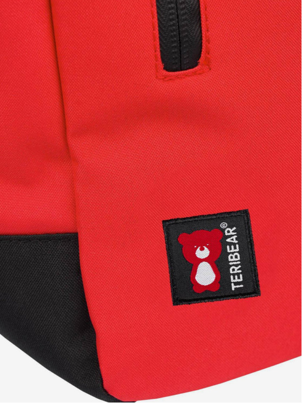 BAAGL  Červený baliaci batoh teribear červený Baagl