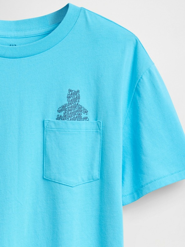 GAP Detské tričko s vreckom Brannan Unisex GAP