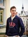 GAP Polo mikina s logom GAP