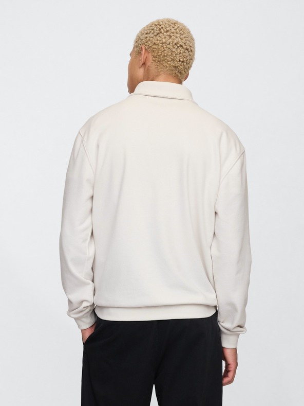 GAP Polo mikina s logom GAP