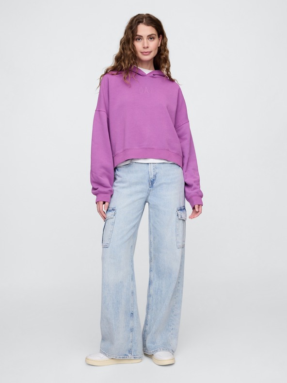 GAP Crop mikina s logom GAP