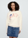 GAP Mikina s logom Heritage Americana GAP
