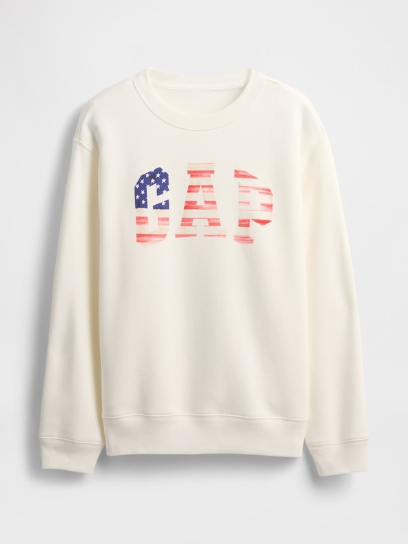 GAP Mikina s logom Heritage Americana GAP