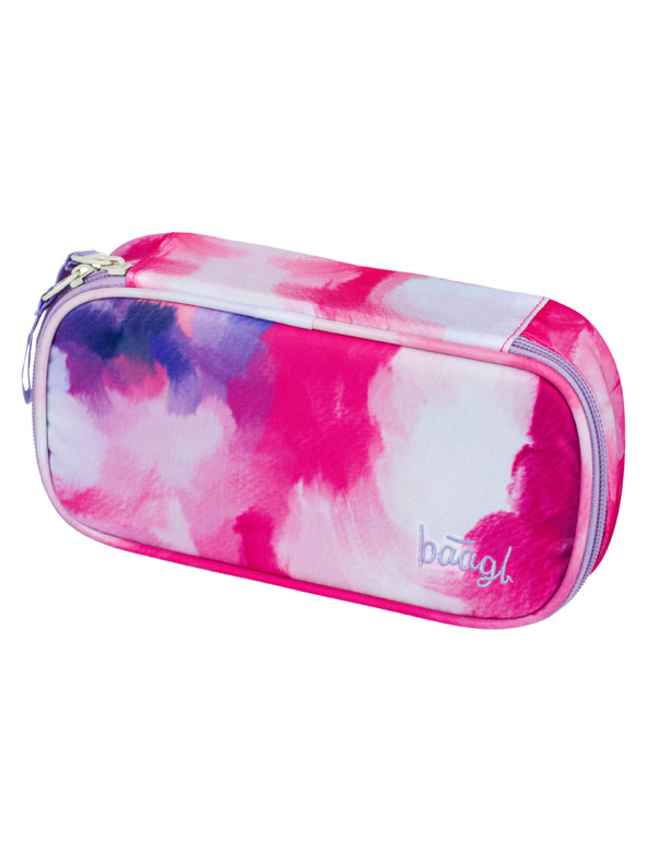 BAAGL  Ružová školská súprava - batoh, peračník, taška Baagl Core Painting