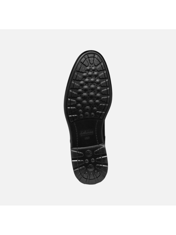Geox Čierna pánska obuv Geox Walk Pleasure