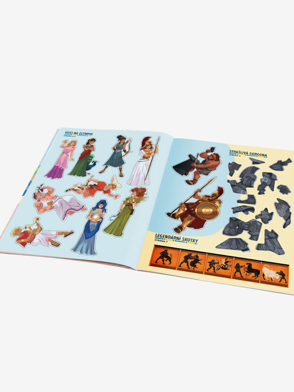 ELLA & MAX MISE GREEK - Pátranie a záchrana so samolepkami