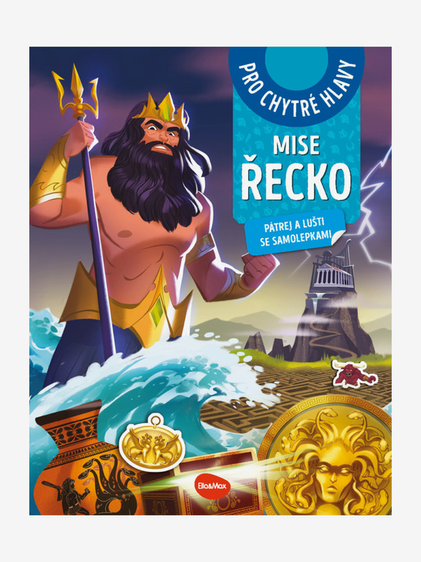 ELLA & MAX MISE GREEK - Pátranie a záchrana so samolepkami