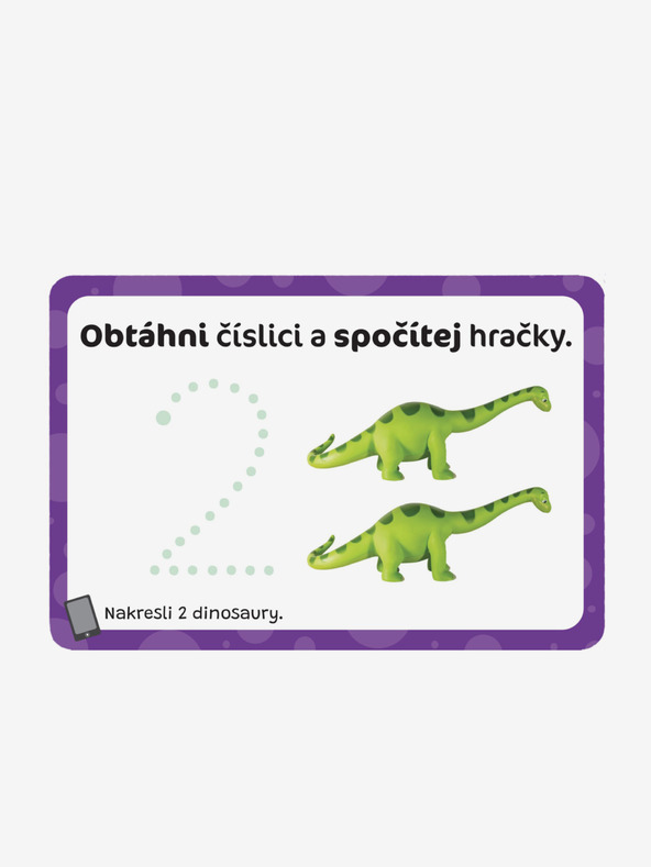 ELLA & MAX Magická tabuľka a stieracie karty - Prvé počítanie