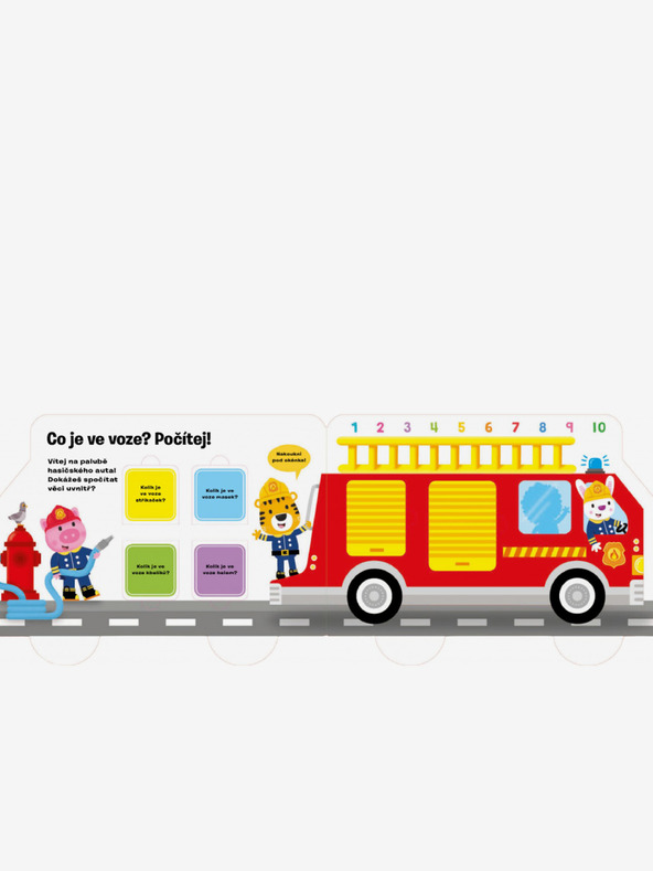 ELLA & MAX GO! POŽIARNICA - obrázková kniha pre najmenších