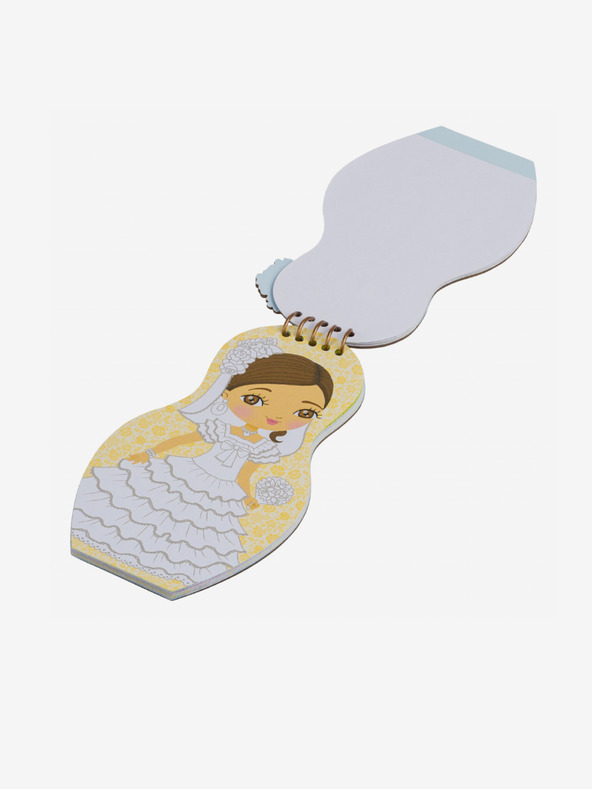 ELLA & MAX Oblievačky NEVESTY z celého sveta - Omaľovánky