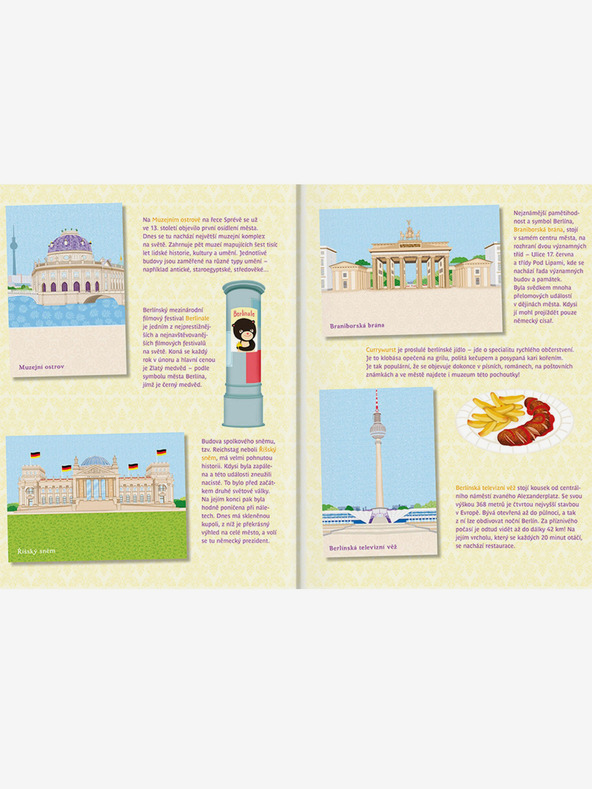 ELLA & MAX HANNA & BERLÍN - Mesto plné samolepiek