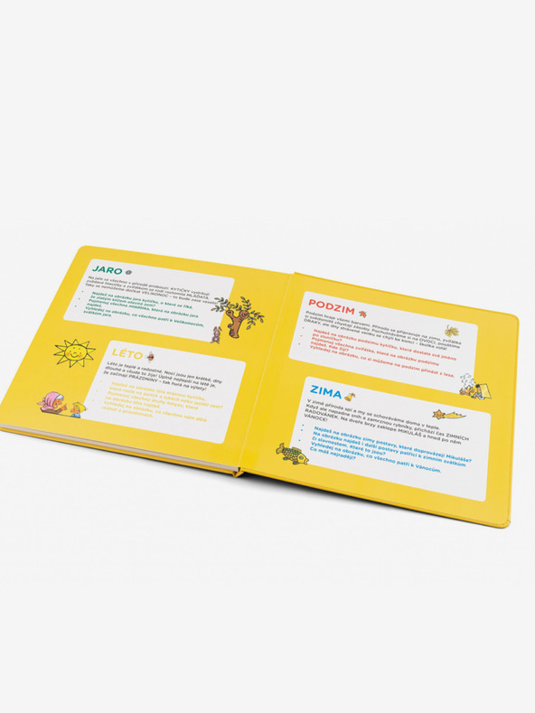 ELLA & MAX OD JARI DO ZIMY - hádanky, básničky, omaľovánky, kvízy