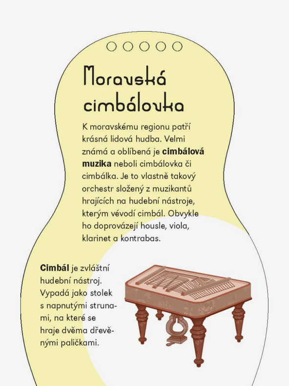 ELLA & MAX Oblečte moravské bábiky NATALKA - Omaľovánka